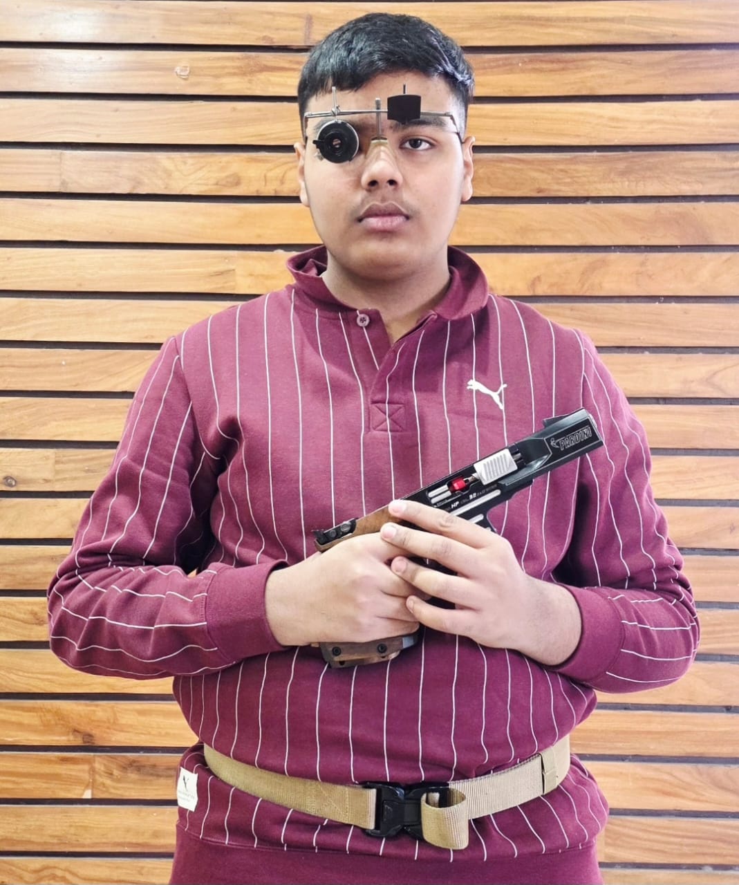 उत्तराखण्ड के युवा पिस्टल शूटर कल्पेश उपाध्याय पुनः राष्ट्रीय शूटिंग