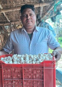 उधम सिंह नगर के अखिलेश बने मशरूम बॉय, थोड़ी खेती