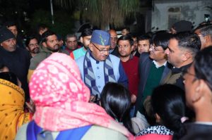 उपनल कर्मचारी महासंघ के पदाधिकारियों ने सैनिक कल्याण मंत्री गणेश जोशी से की मुलाकात