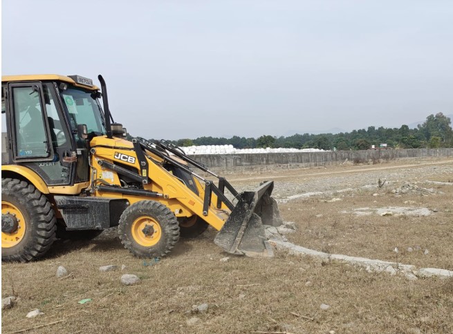 एमडीडीए की बड़ी कार्रवाई- लगभग 72 बीघा में की जा रही अवैध प्लॉटिंग को किया ध्वस्त