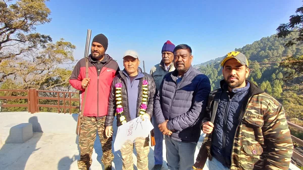 गजल्ड़ गांव में गुलदार का आतंक खत्म, शूटर जॉय हुकिल