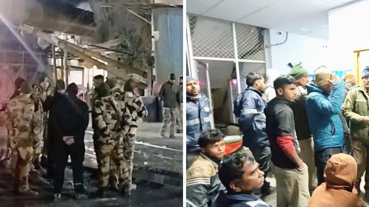 चमोली में बड़ा हादसा , सुरंग में दो लोको ट्रेनें