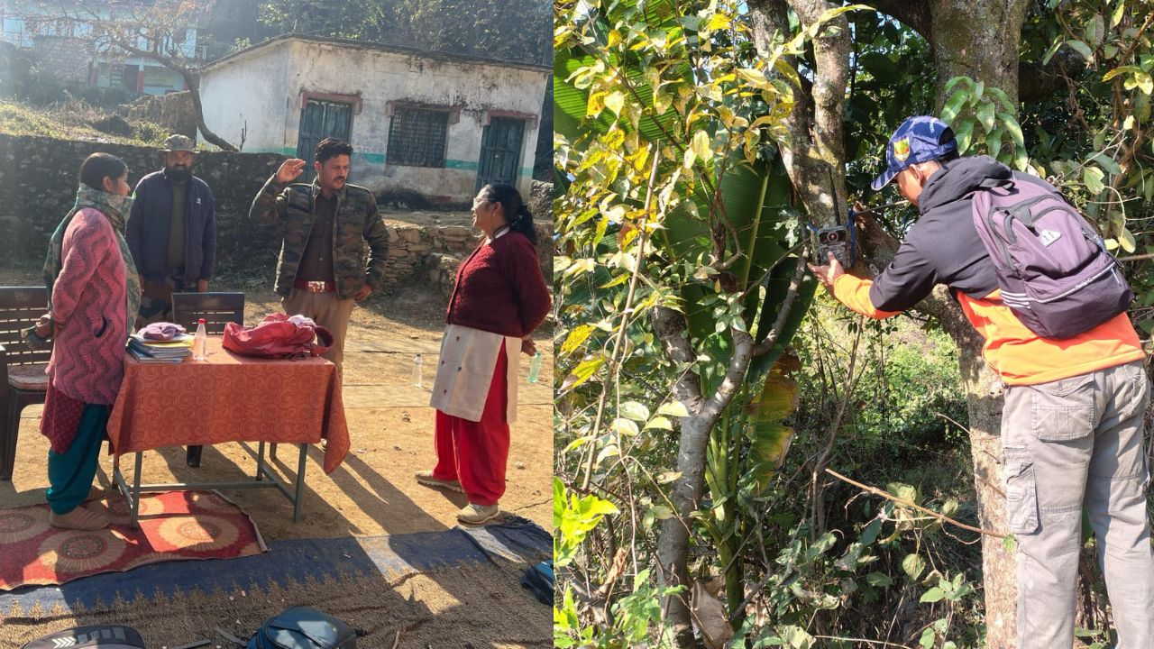 भालू से बचाव के लिए वन विभाग का अलर्ट, ग्रामीणों और स्कूलों में चल रही जागरूकता मुहिम