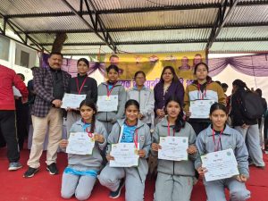 वॉलीबॉल में श्री गुरु राम राय लक्ष्मण इंटर कॉलेज अव्वल