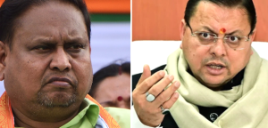 सीएम धामी का बंगाल विधायक पर हमला , तुष्टिकरण की