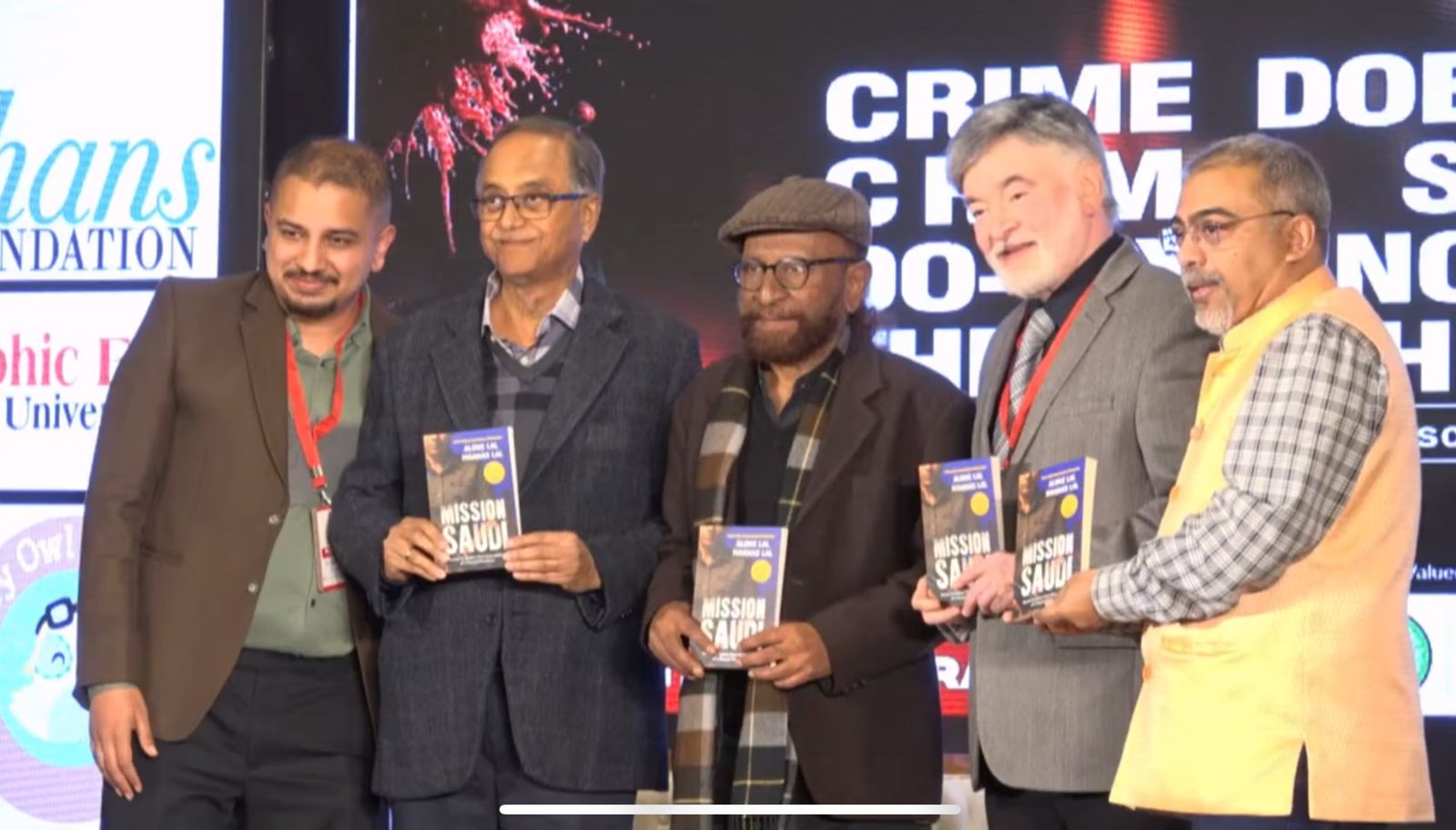 ‘Mission Saudi’ by Aloke Lal & Maanas Lal launched at