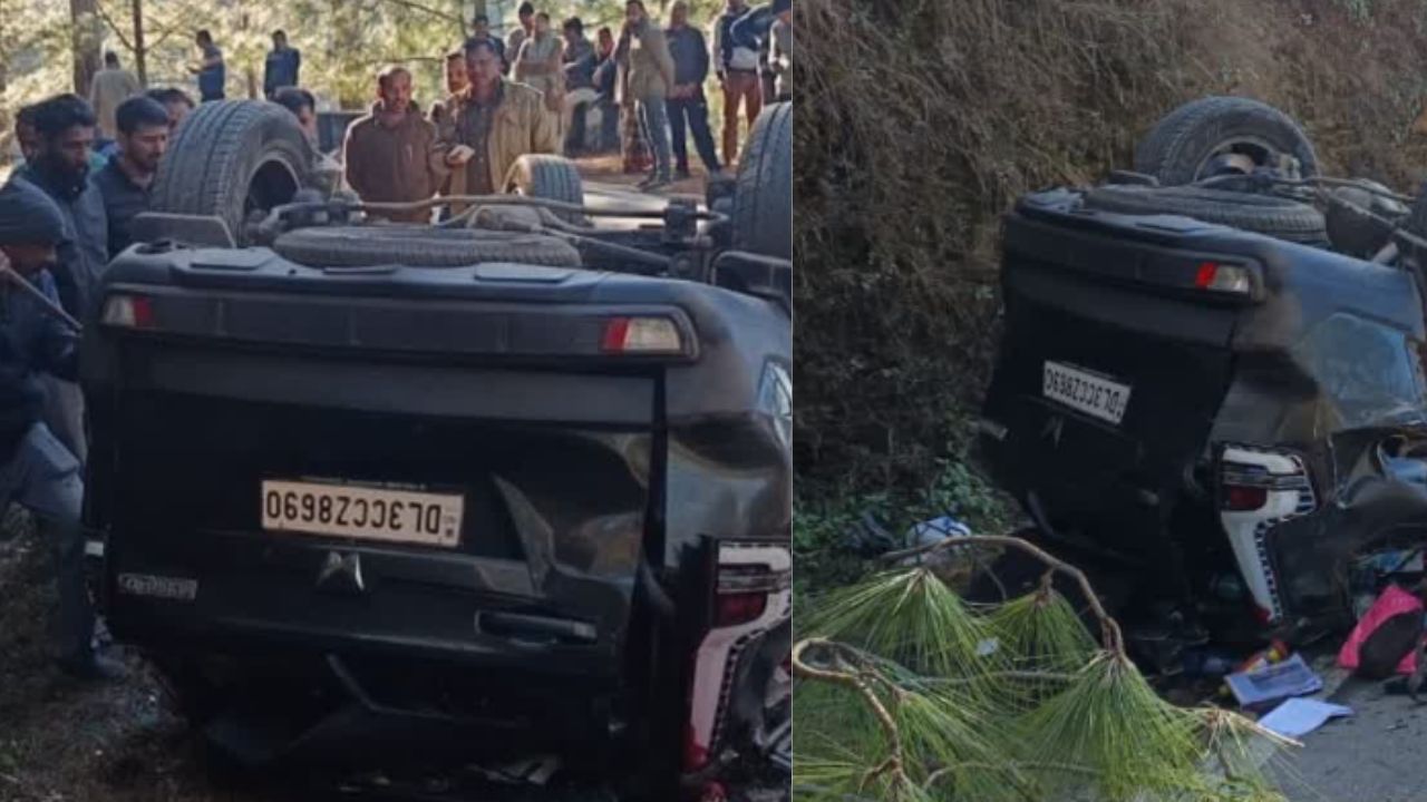 Almora: कैंची धाम दर्शन के बाद लौट रहा परिवार हादसे का शिकार, दंपत्ति की मौत, बेटा गंभीर