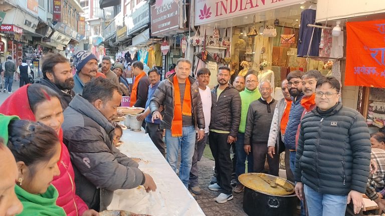 Grand feast held in Mussoorie on Ram Temple Foundation Day
