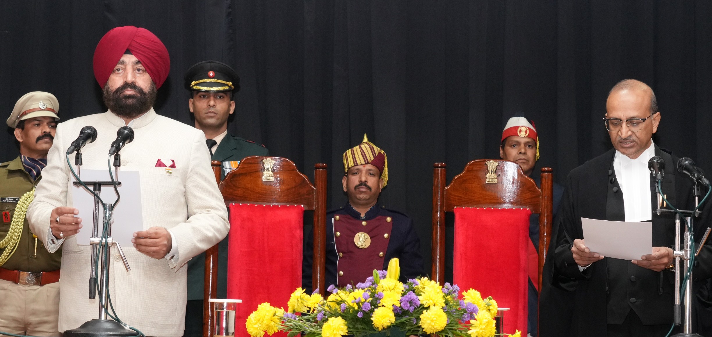 Justice Manoj Gupta takes oath as Chief Justice of U’khand High Court