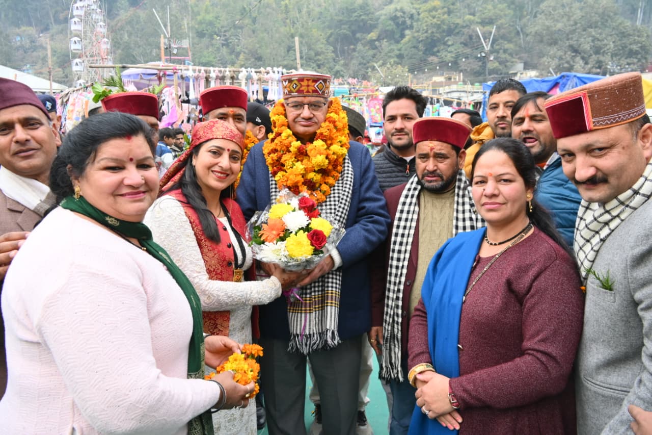 Minister Ganesh Joshi participates in historic Magh Mela of Uttarkashi