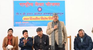 NSS enhances Discipline, Patriotism, & Social Responsibility: Ganesh Joshi
