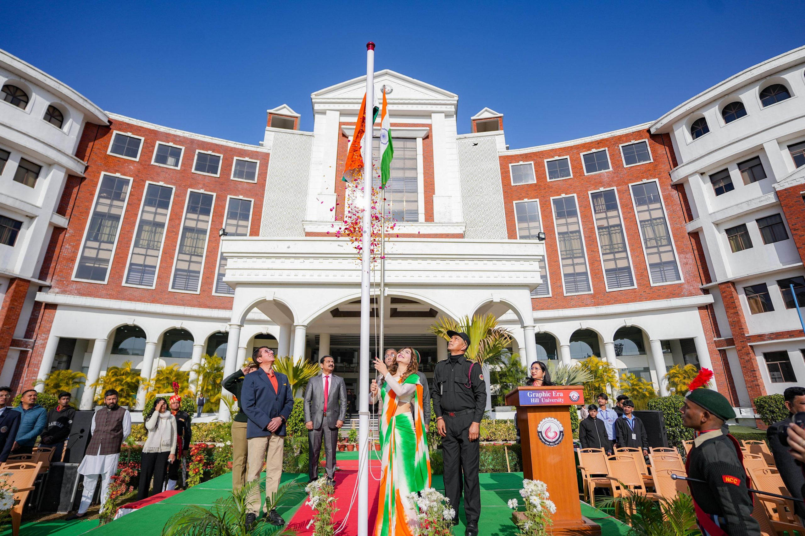 Pledge taken for Active Participation in Nation Building at GEHU