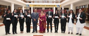 Promising students receive scholarships at Law College Dehradun 