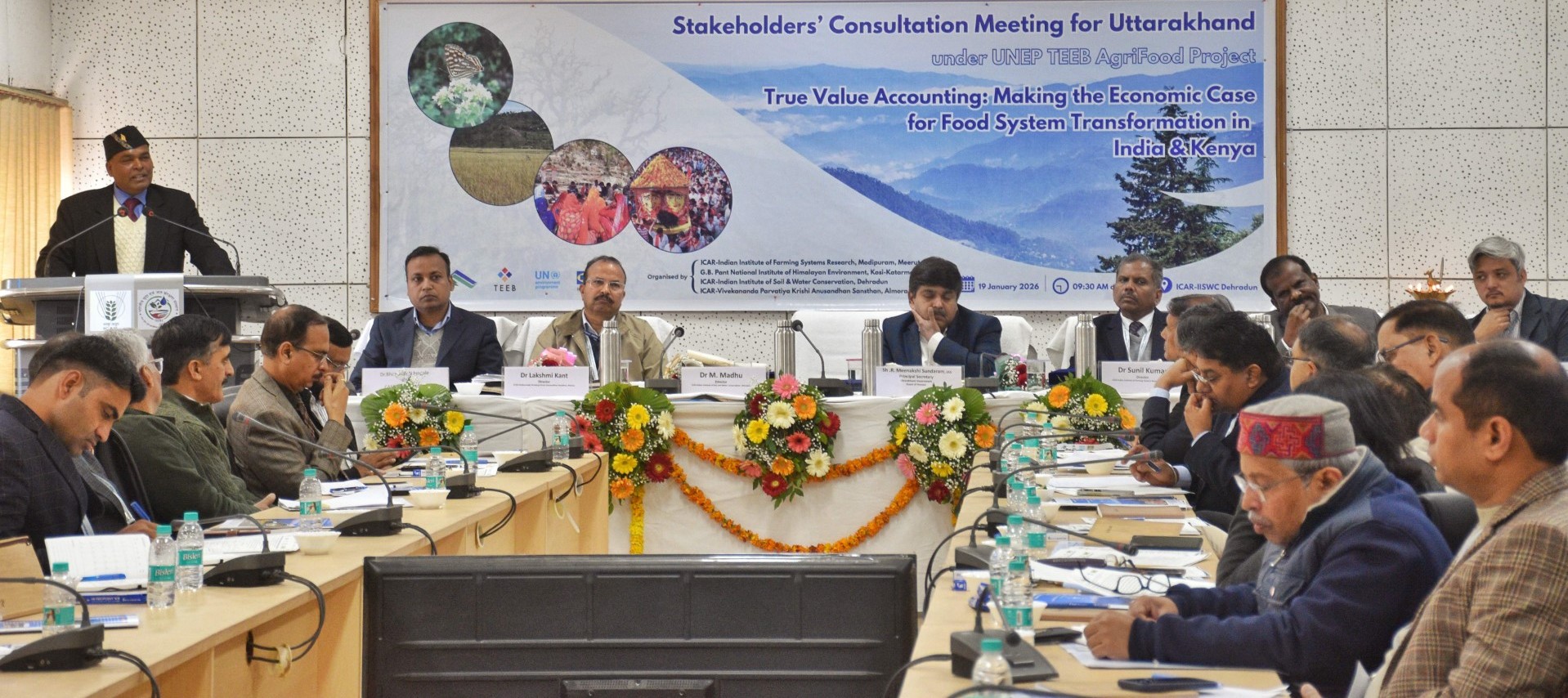 Stakeholders’ Consultation for U’khand held at ICAR-IISWC