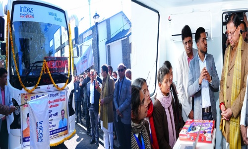 Uttarakhand News : लैब ऑन व्हील्स छात्रों को लर्निंग बाई