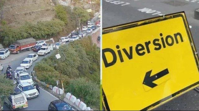 अमित शाह के दौरे को लेकर हरिद्वार में ट्रैफिक डायवर्जन,भारी