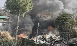 Fire breaks out at an army camp in Uttarakhand: More than 100 soldiers were present on the campus.