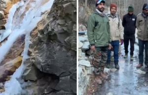 उत्तराखंड में कड़ाके की ठंड से जम रहे नदी-नाले, माइनस