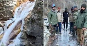 उत्तराखंड में ठंड का कहर, पहाड़ों में नदियां जमीं, बारिश-बर्फबारी