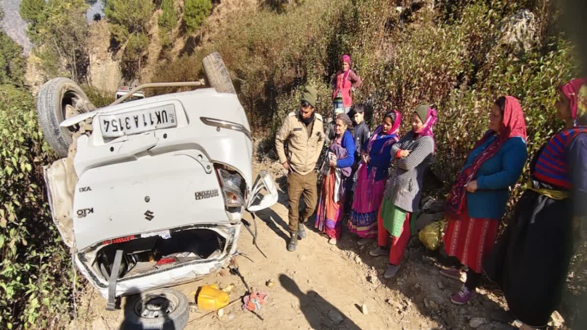 उत्तराखंड में सड़क हादसों का सिलसिला जारी, चमोली में कार