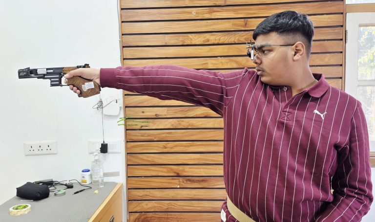 उत्तराखण्ड के युवा पिस्टल शूटर कल्पेश उपाध्याय पुनः राष्ट्रीय शूटिंग