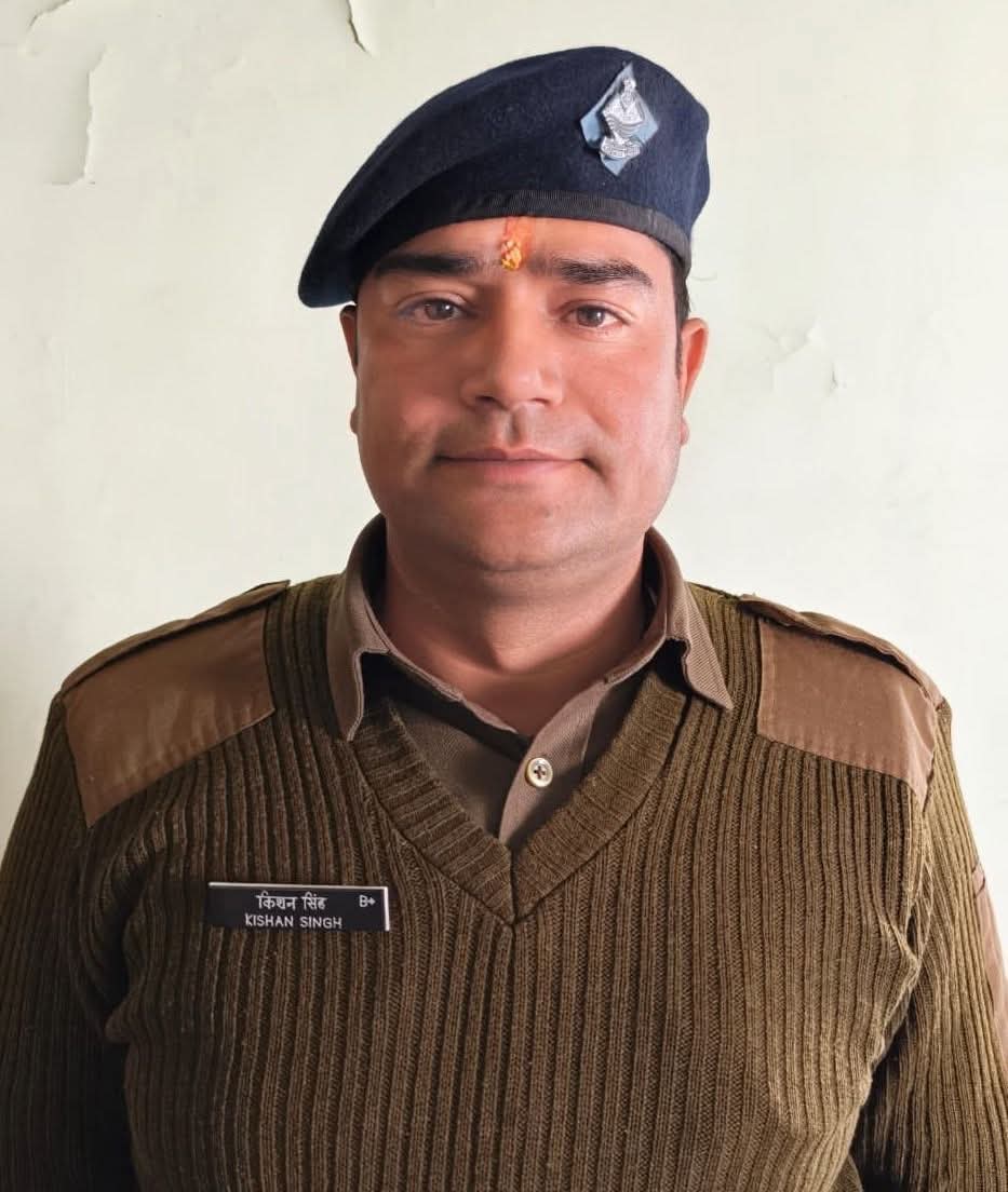 उत्तराखण्ड पुलिस के आरक्षी किशन सिंह का विदेश मंत्रालय में