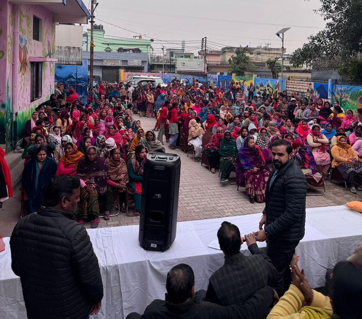 धर्मपुर विधानसभा के दीपनगर में कांग्रेस का जनसंवाद कार्यक्रम आयोजित,