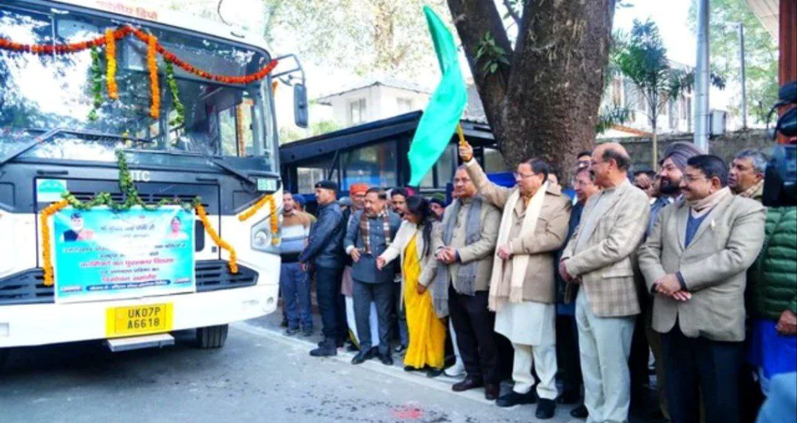 नववर्ष पर उत्तराखंड परिवहन निगम को बड़ी सौगात, सीएम धामी