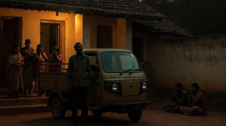 पिता की गाड़ी से कुचलकर तीन साल की मासूम की