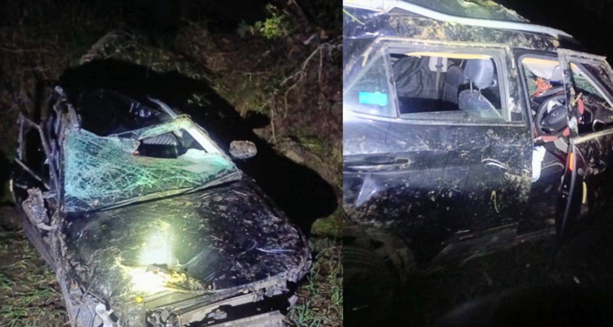 रील बनाते समय हादसा, चकराता में खाई में गिरी कार,