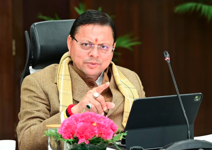 सीएम धामी ने सिंचाई परियोजनाओं के अन्तर्गत रिवर प्रोटक्शन कार्य एवं डीसिल्टिंग की प्रगति की समीक्षा की