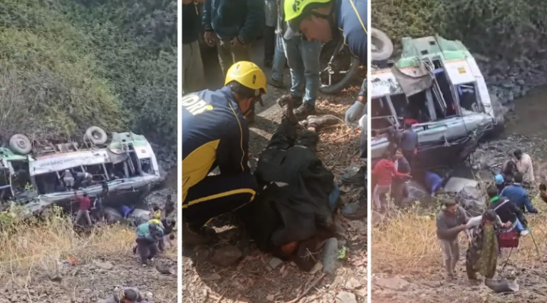 BREAKING: देहरादून में बड़ा हादसा, खाई में गिरी हिमाचल रोडवेज