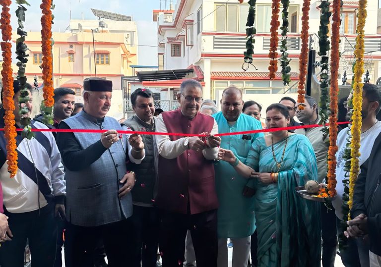 Cabinet Minister Joshi inaugurates, lays foundation stones for projects in