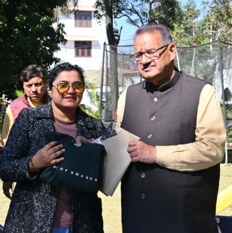 Co-founder of House of Swasha meets Agriculture Minister Ganesh Joshi