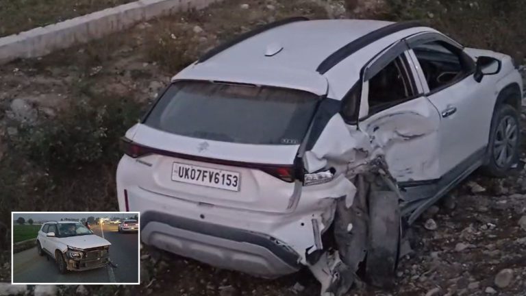 Dehradun Car Accident: नशा और रफ्तार का खौफनाक खेल, तेज रफ्तार कार ने खड़ी गाड़ियों को रौंदा