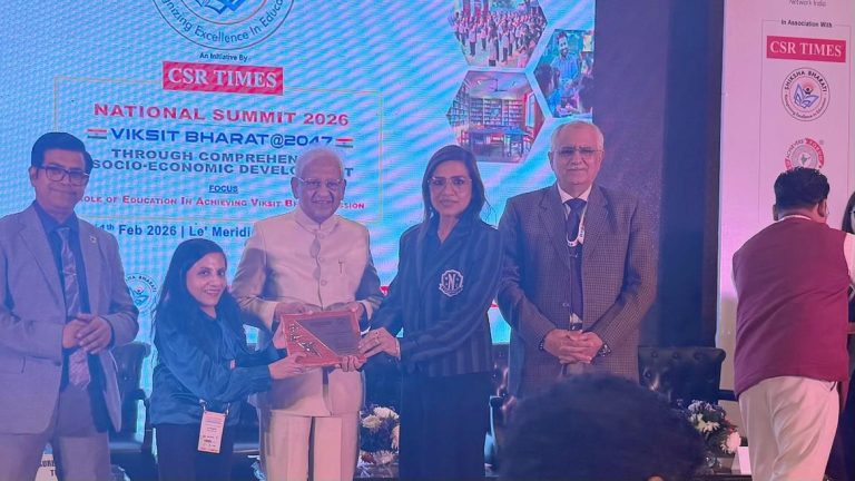 Ecole Globale School bags Shiksha Bharati Award 2026