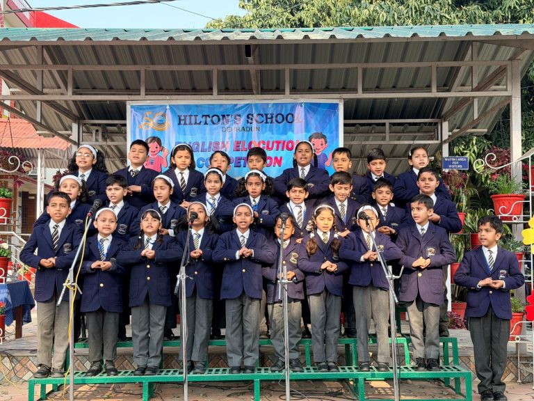 Hilton School holds elocution contest on the theme ‘Where Nature