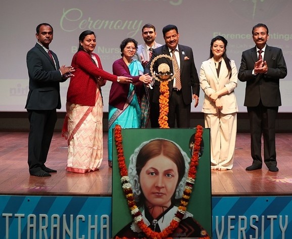 Oath Taking Ceremony held at U’chal College of Nursing