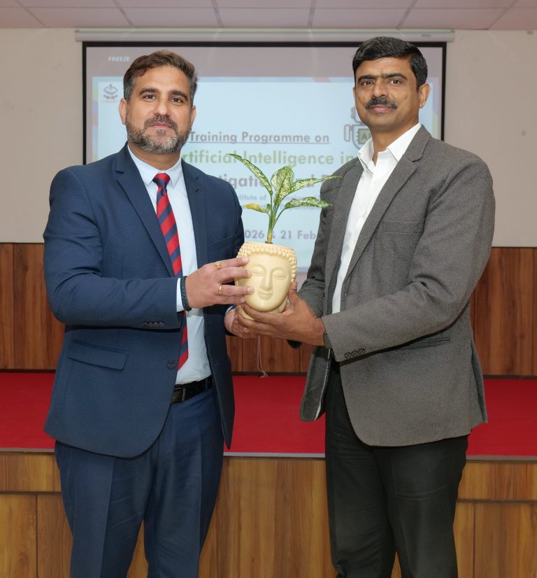 Training Session on use of AI in Crime Investigation held