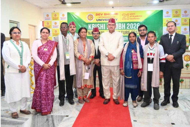 कृषि मंत्री गणेश जोशी ने ‘कृषि कुम्भ’ में प्रगतिशील किसानों को किया सम्मानित