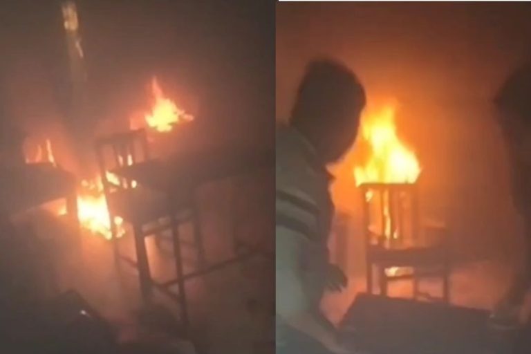 सरकारी स्कूल में लगी भयंकर आग, मचा हड़कंप, जानिए कैसे हुई यह घटना…