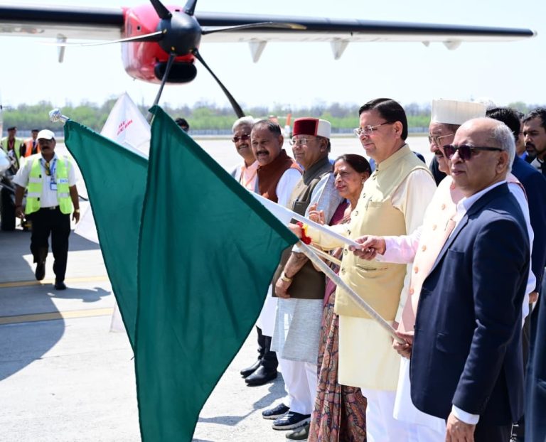 Air Services are lifeline for U’khand: Dhami