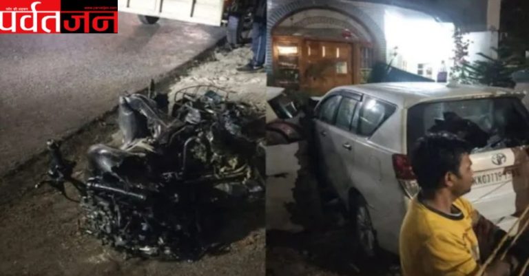 Dehradun Accident News: तेज रफ्तार का कहर। पिता की मौत,