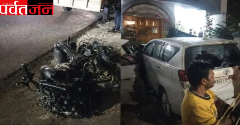 Dehradun Accident News: तेज रफ्तार का कहर। पिता की मौत,