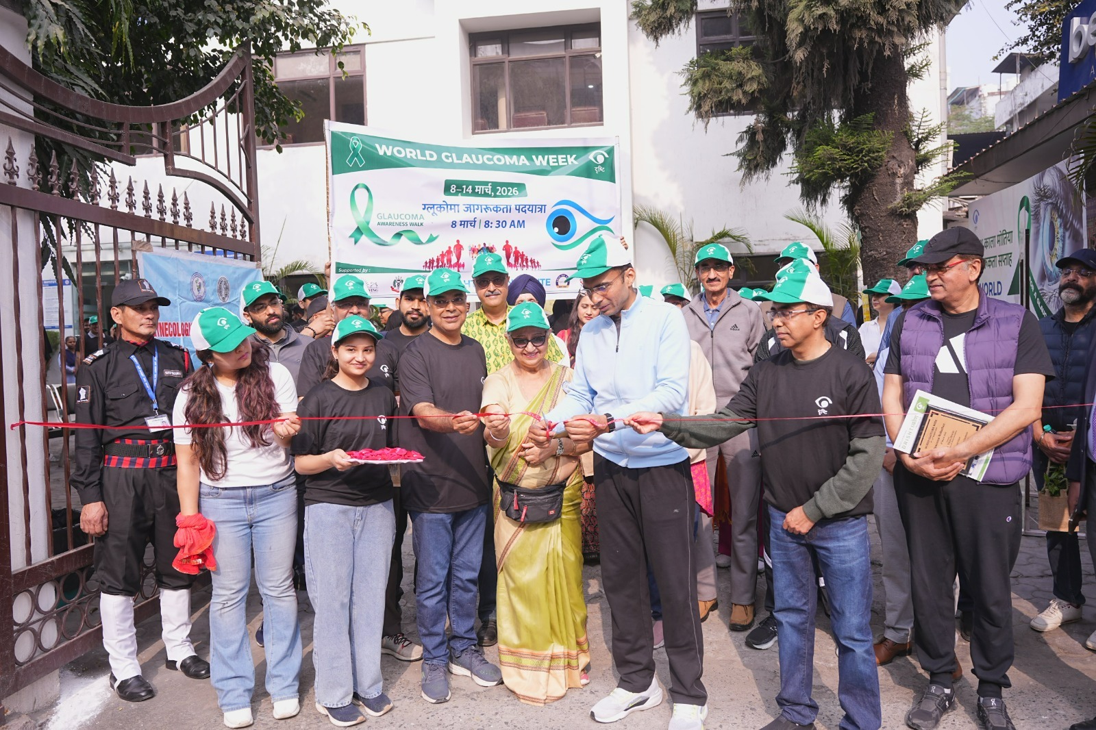 Drishti Eye Institute holds Glaucoma Awareness Walkathon