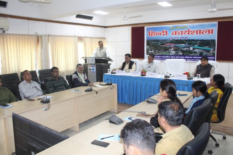 Hindi Workshop on Awareness of Official Language Rules held at