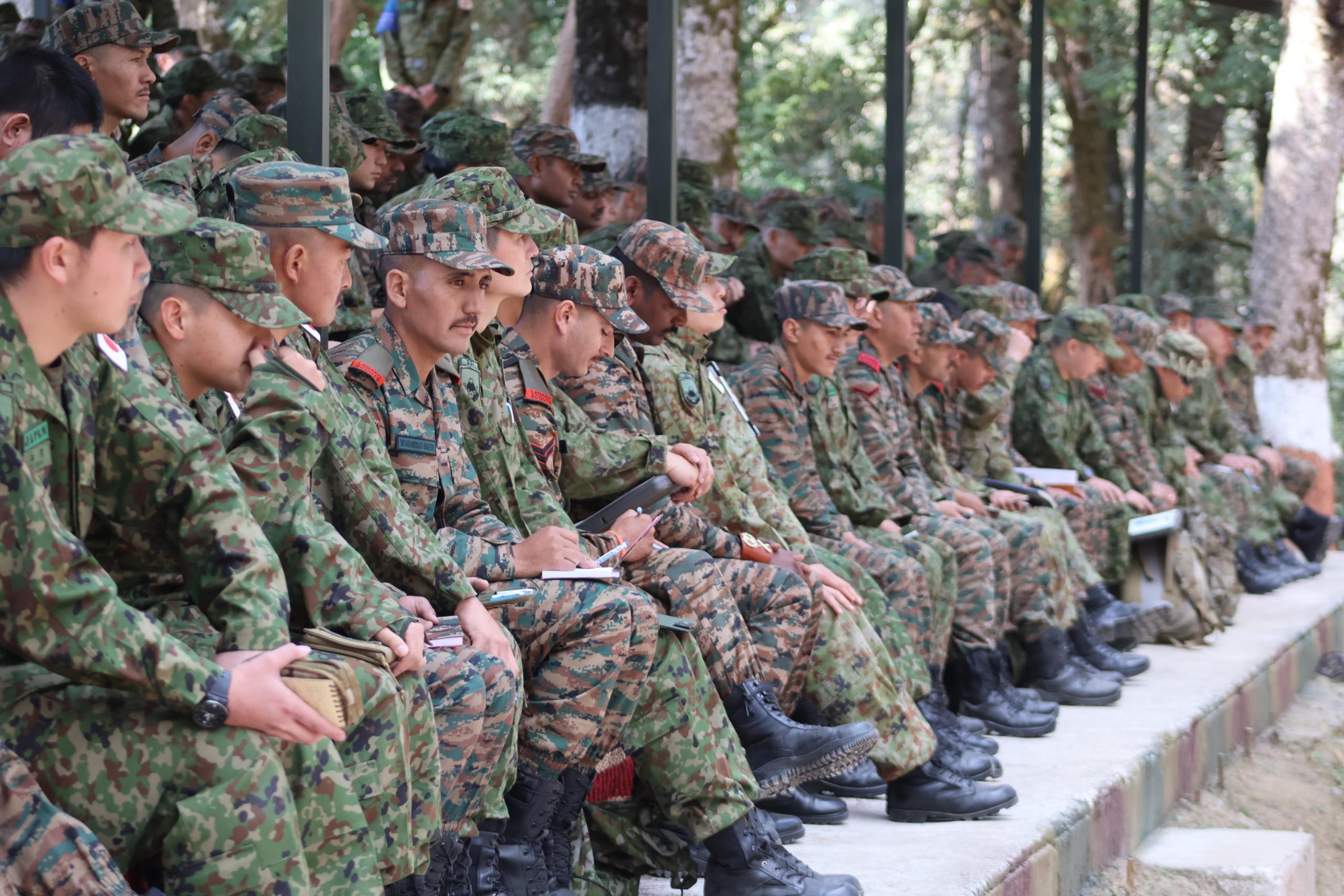 India-Japan Joint Exercise ‘Dharma Guardian’ underway in Chaubattia