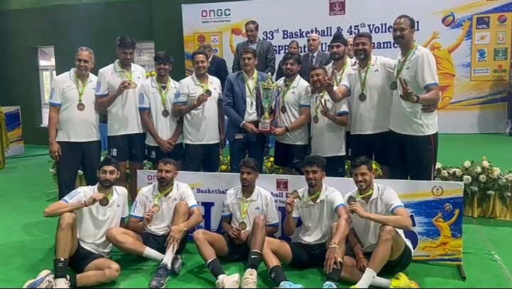 ONGC clinches Volleyball, Basketball titles at PSPB Inter-Unit championships