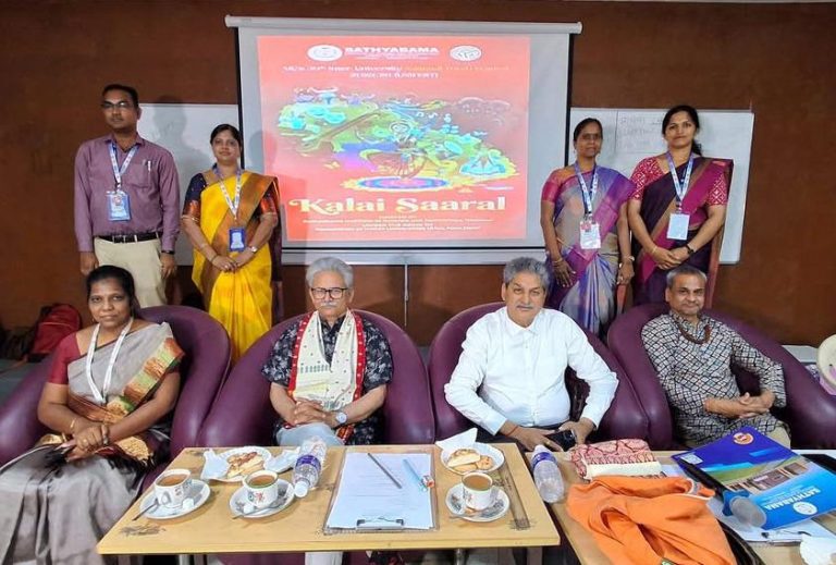 Prof Shekhar Chandra Joshi judges Fine Arts Events at National