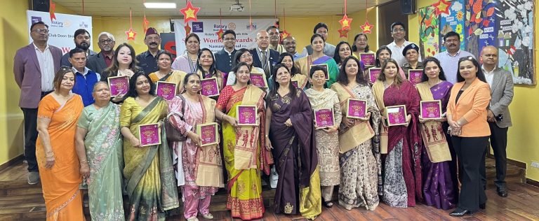 Rotary Club Doon Shivalik Hills celebrates Women’s Day with Felicitation